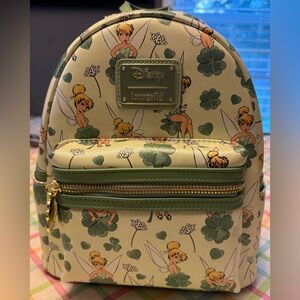 Loungefly Disney Tinker Bell Clover Backpack - Green